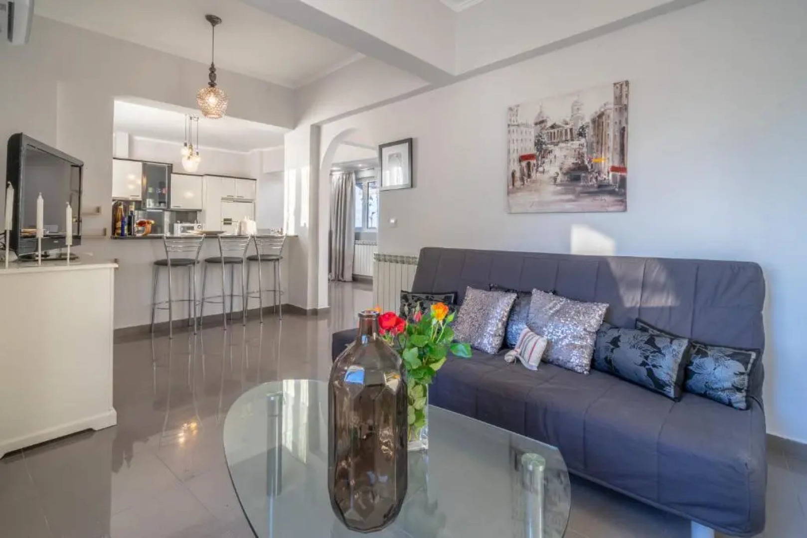 Fontana Luxury Villa Salakos With Pool Near Beach