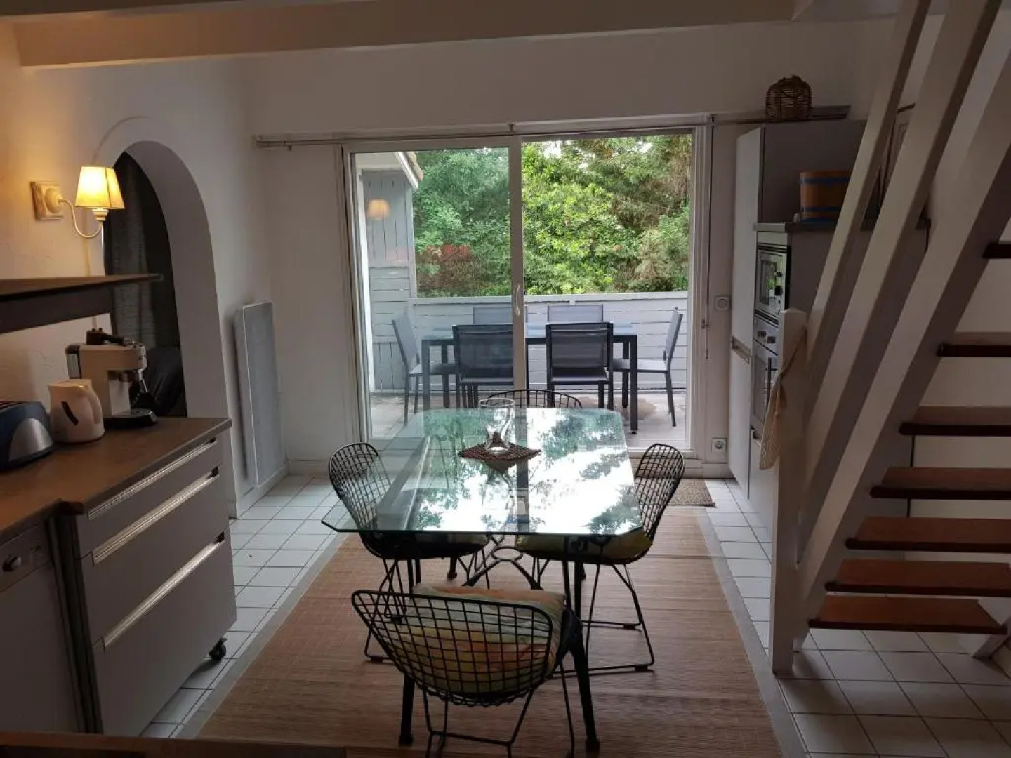 Bel appartement à 100m de la plage dans les pins Aperçu mer, wifi