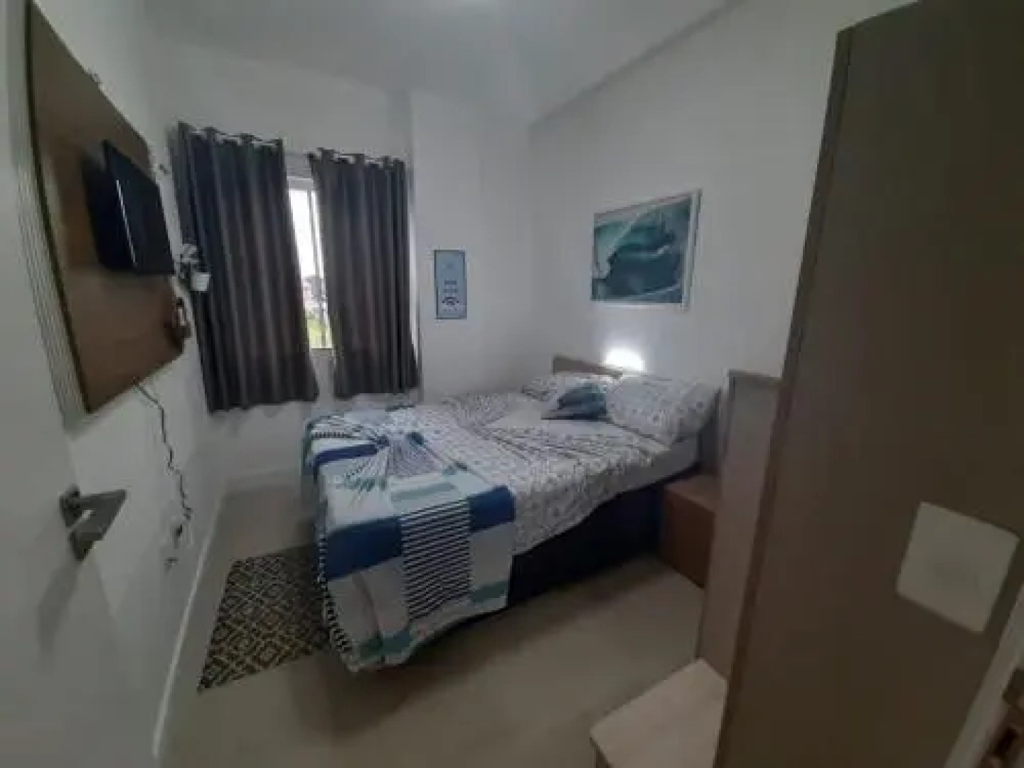 Lindo apartamento 3 dorm a 100m da praia de Perequê