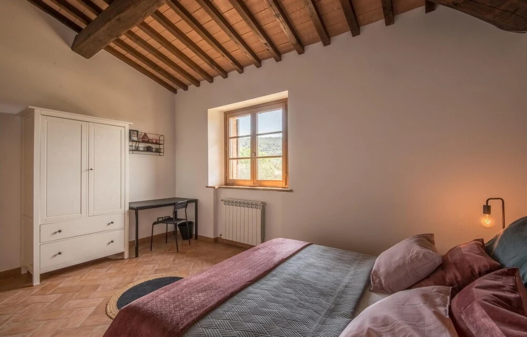 Awesome Apartment in Castelmuzio With 2 Bedrooms, Wifi and Outdoor Swimming Pool