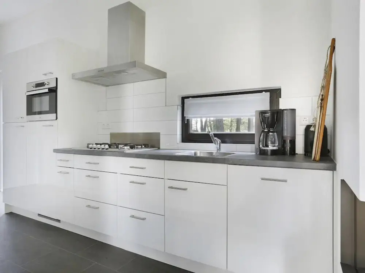 Modern Chalet With a Smart TV Near Forest