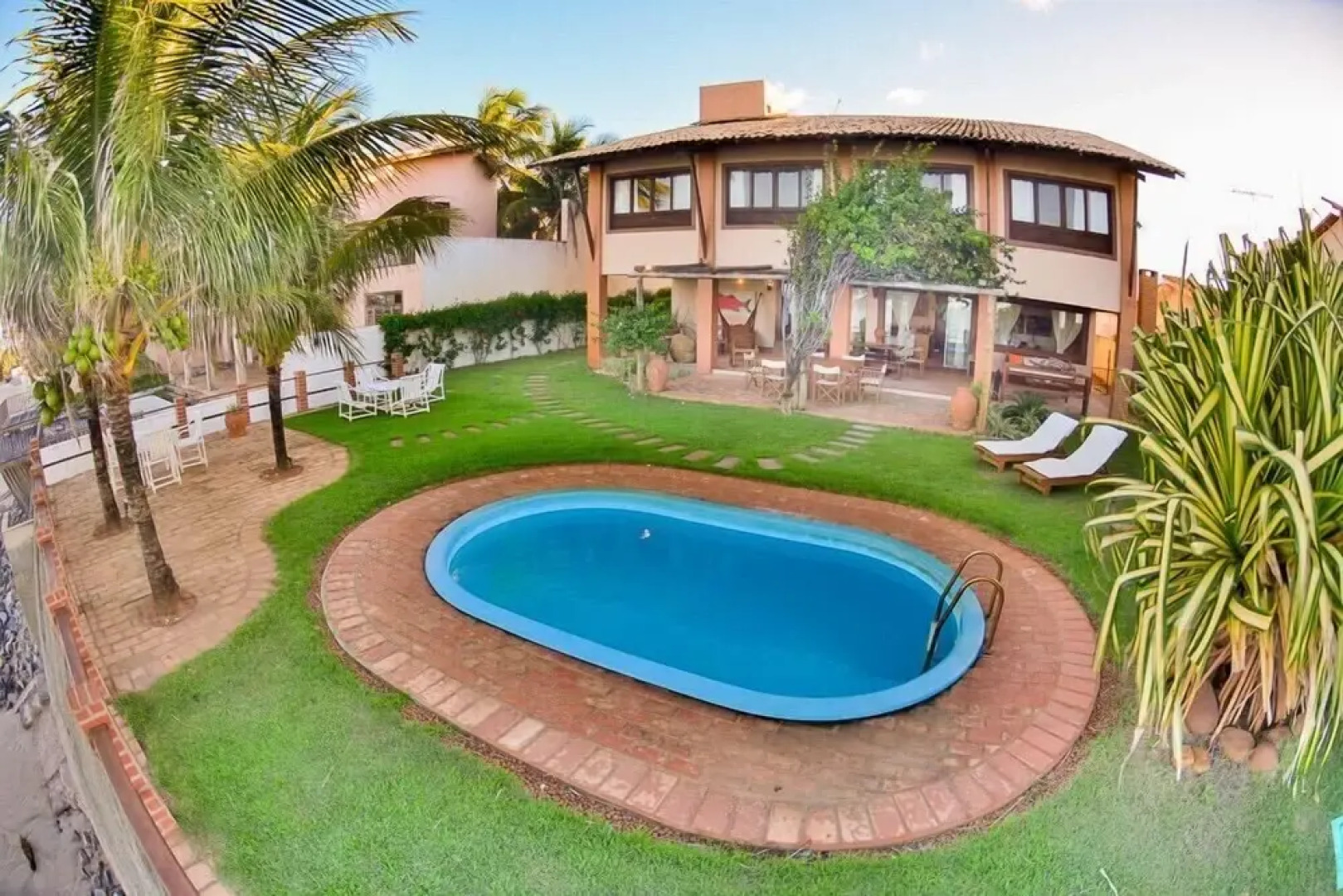 Casa de luxo na beira mar Porto Mirim