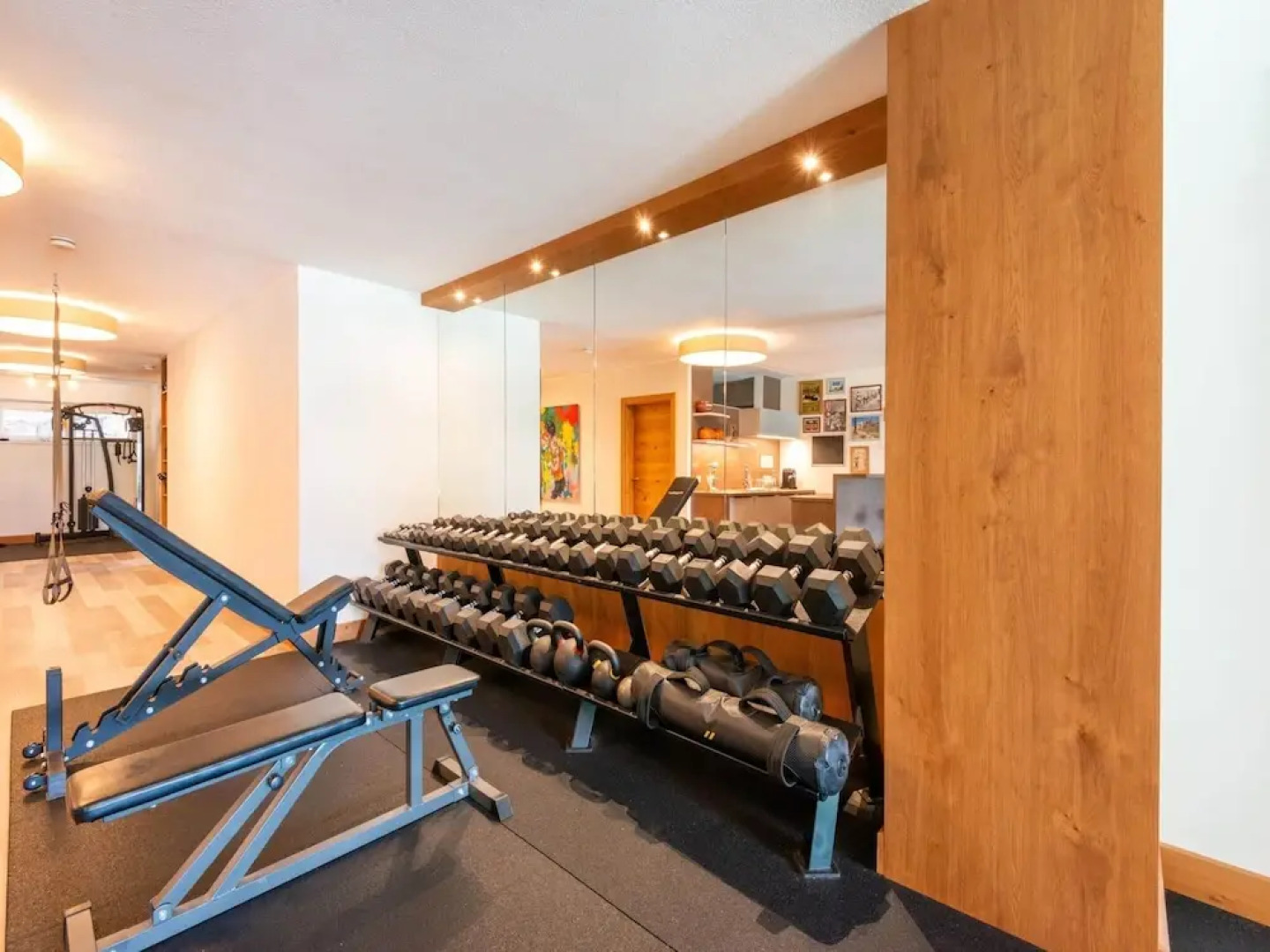 Inviting Flat in Hart With Fitness Room