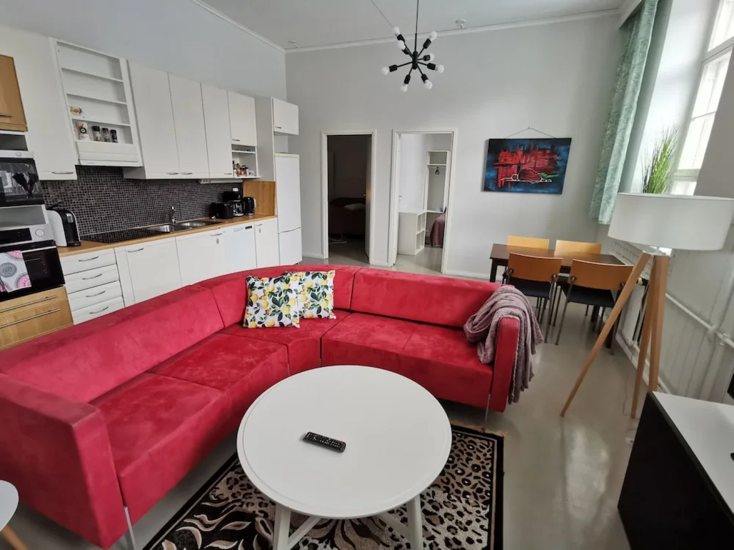 2-bedroom Royal Apartment With Own Sauna in Kotka