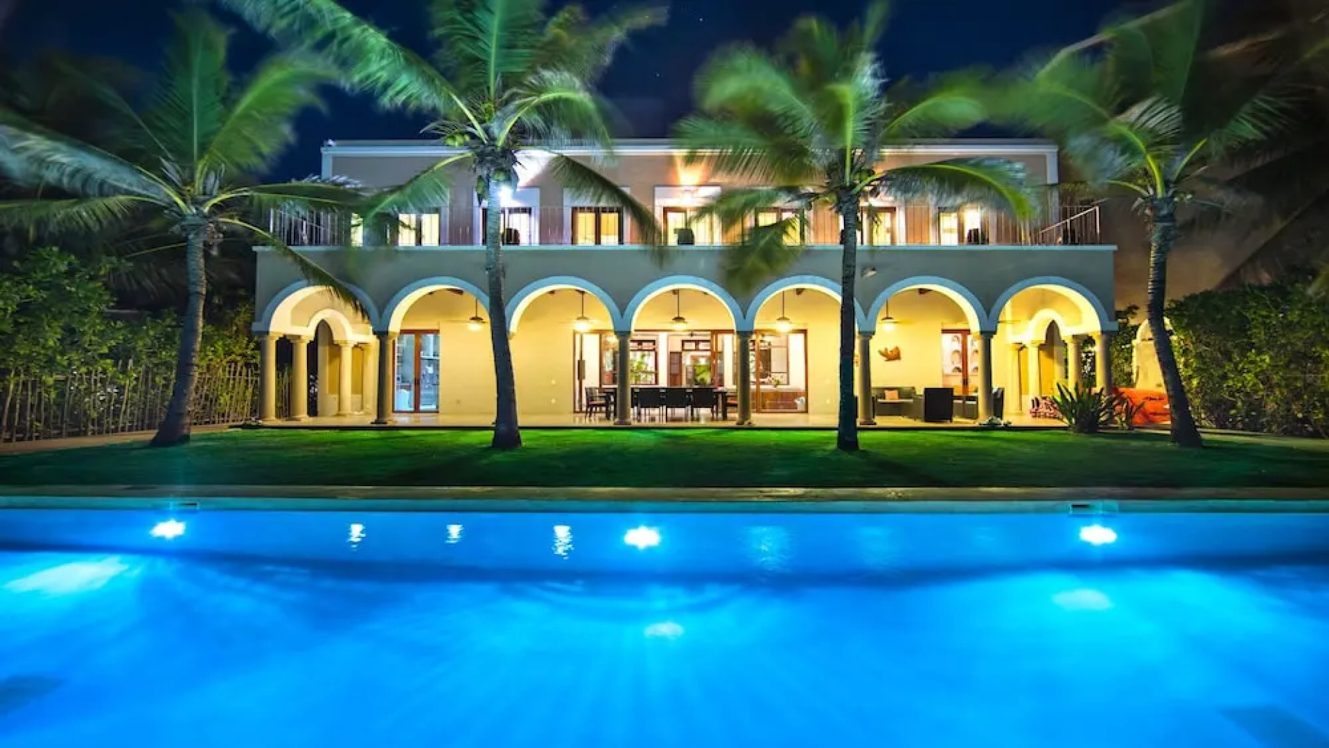 Hacienda Del Mar 7-15BR Villa Full Staff By RMH