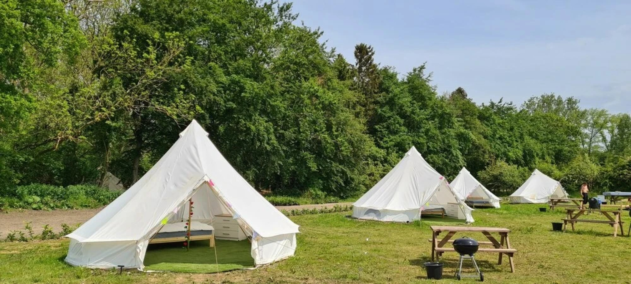 6 Meter Bell Tent - Up to 6 Persons Glamping