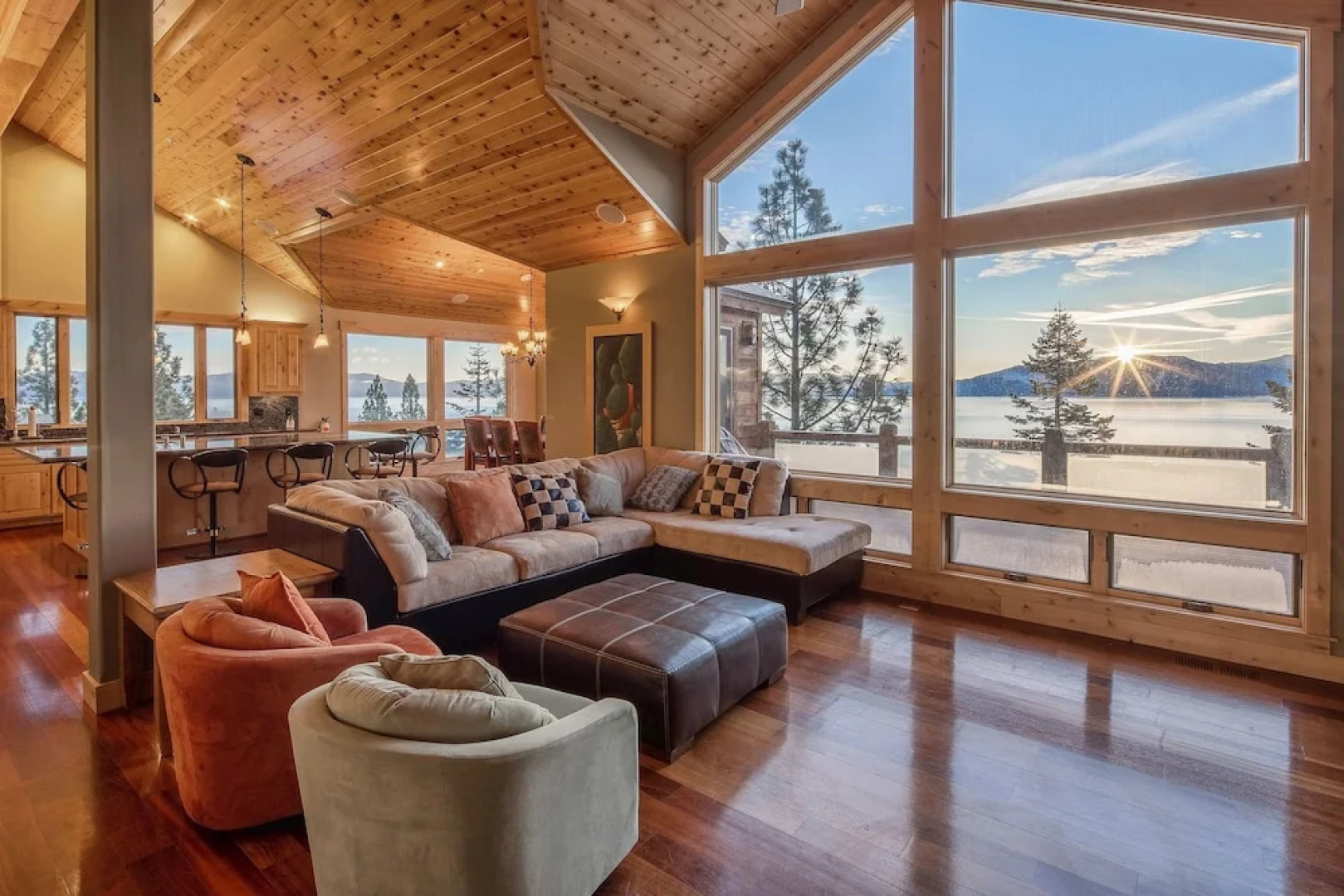 Luxe Near Meeks Bay W/ Unbeatable Tahoe Views 6 Bedroom Home