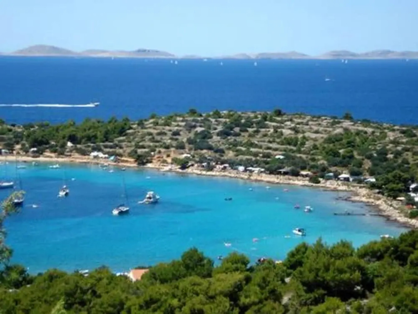 Apartment With 2 Bedrooms in Betina, With Wonderful sea View, Furnishe