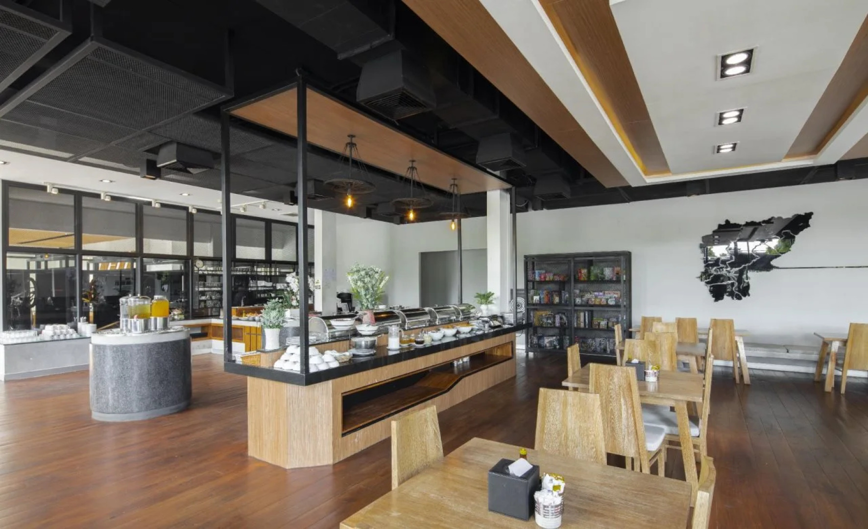 The VELO'S hotel and BMX Pump Track