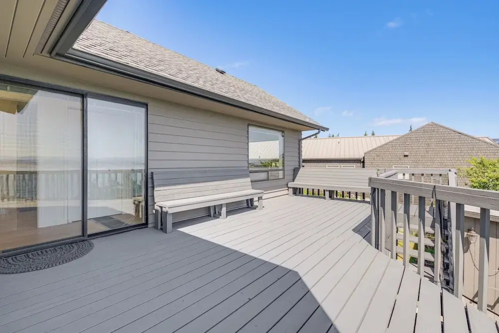 Spacious Camano Home w/ Hot Tub & Water Views!