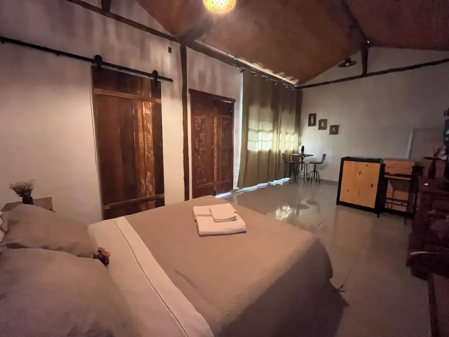 Serra a vista chalés