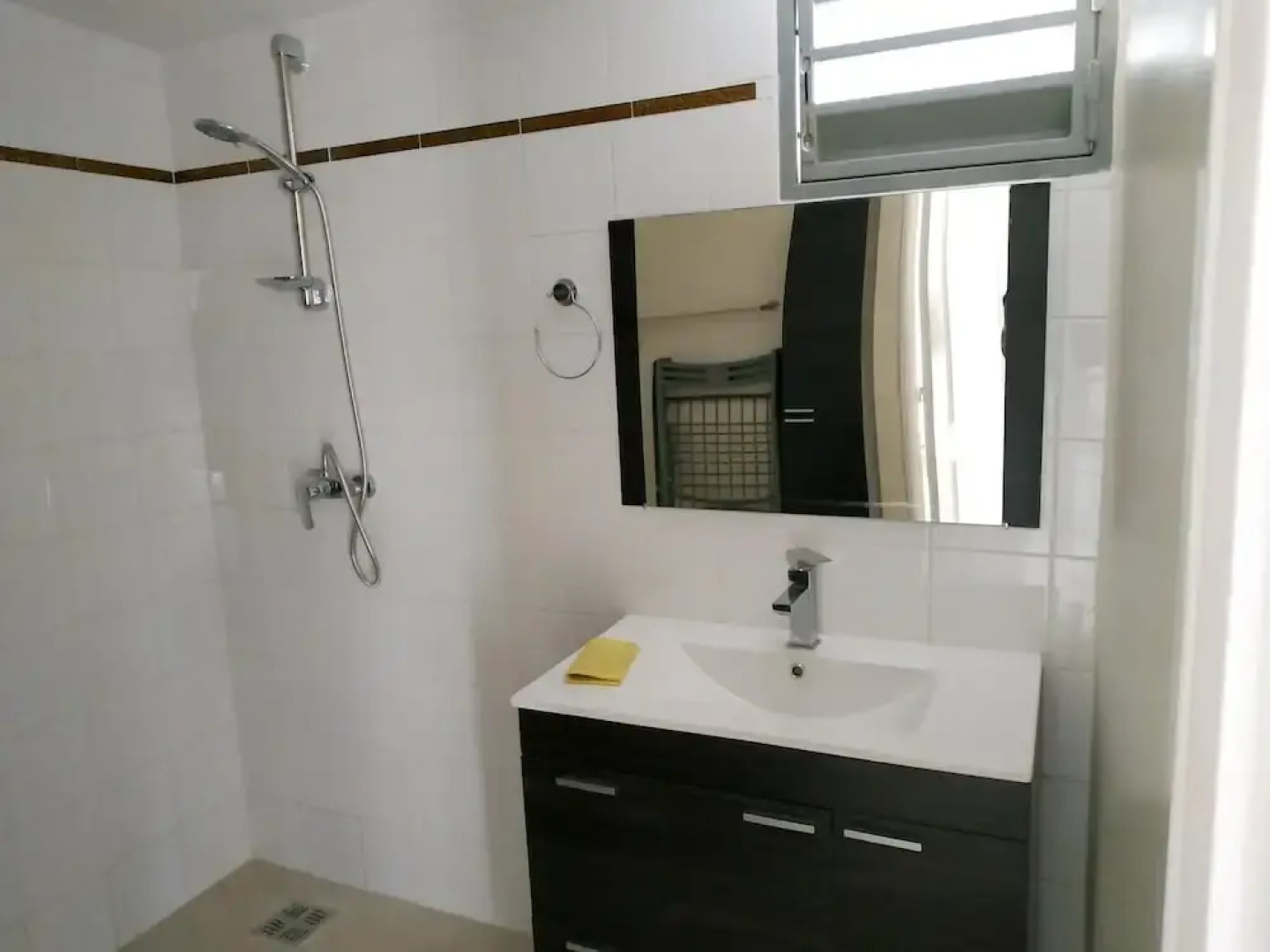 Studio in Le Lamentin, With Enclosed Garden and Wifi - 5 km From the B