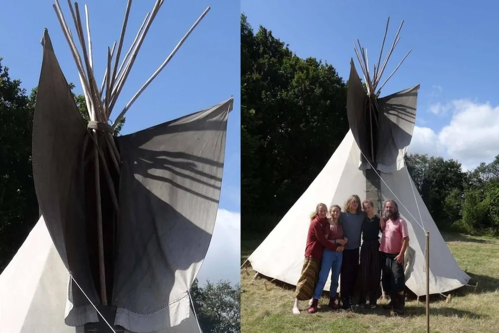 Eco Project Tipi at Permaculture Land