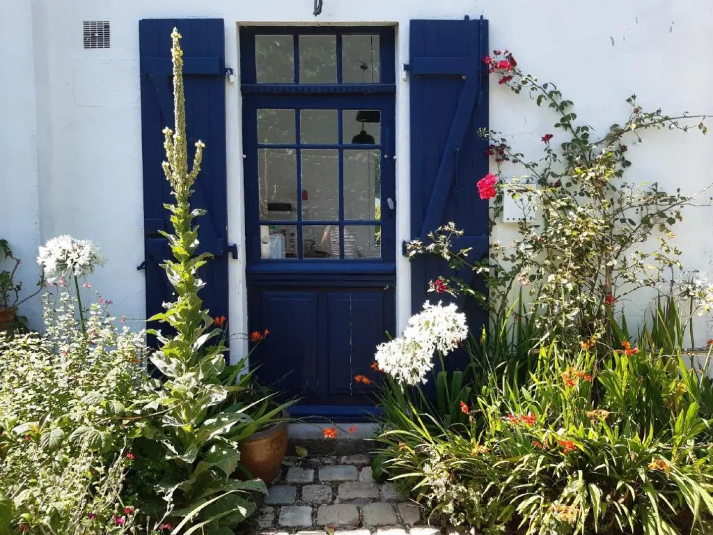 Maison village Kermorvan, 300m plage, 5-6 pers.