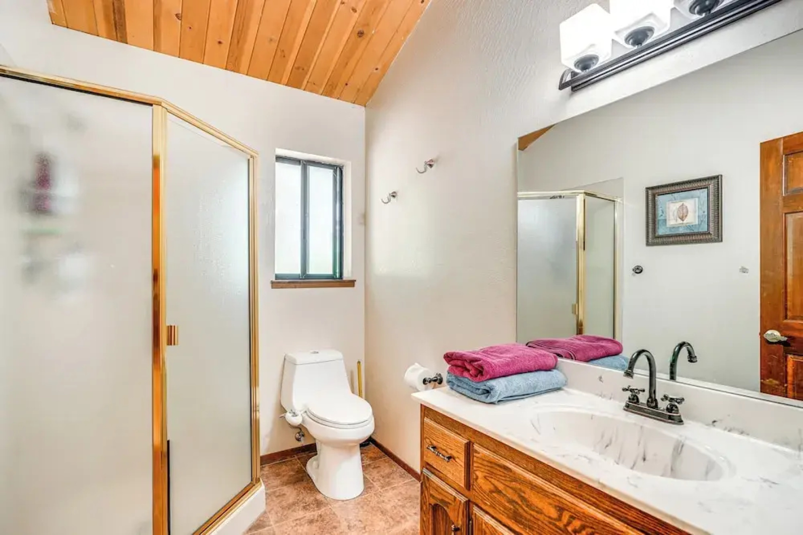 Cabin Getaway Near Big Trees Park: Game Room, Deck