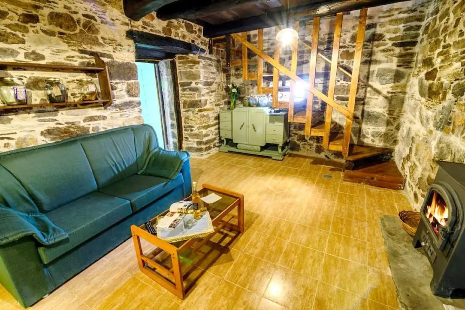 House With 2 Bedrooms in Baralla, With Wonderful Mountain View, Enclos