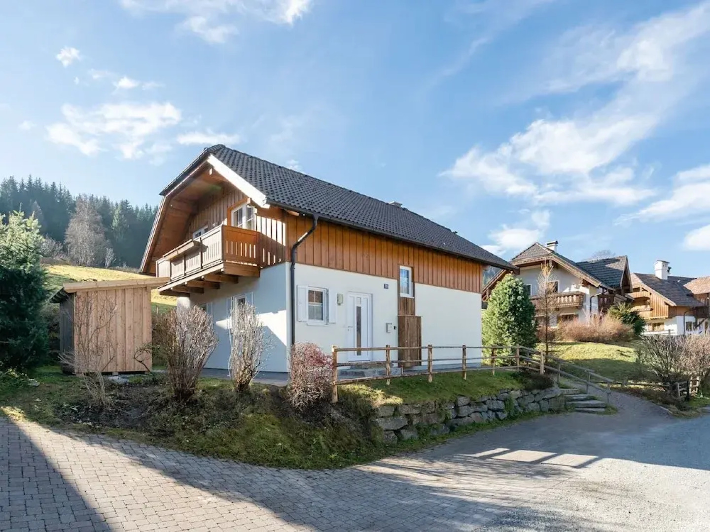 Fancy Chalet In Sankt With Sauna Jacuzzi And Ski Storage