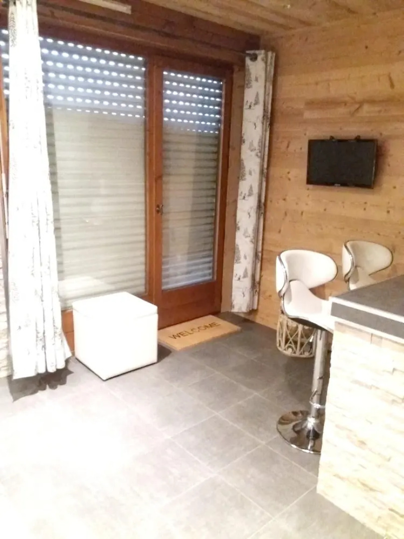Apartment With one Bedroom in Megève, With Wonderful Mountain View and Enclosed Garden - 500 m From the Slopes