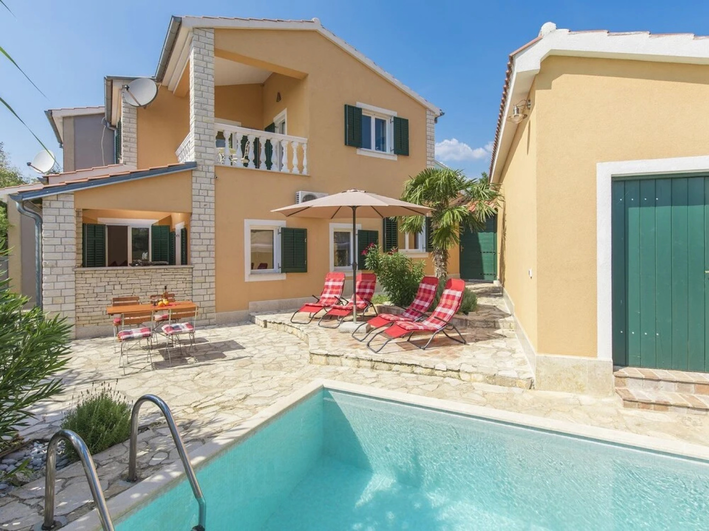 Comfortably and Lovingly Furnished Villa With Pool for a Relaxing Family Holiday