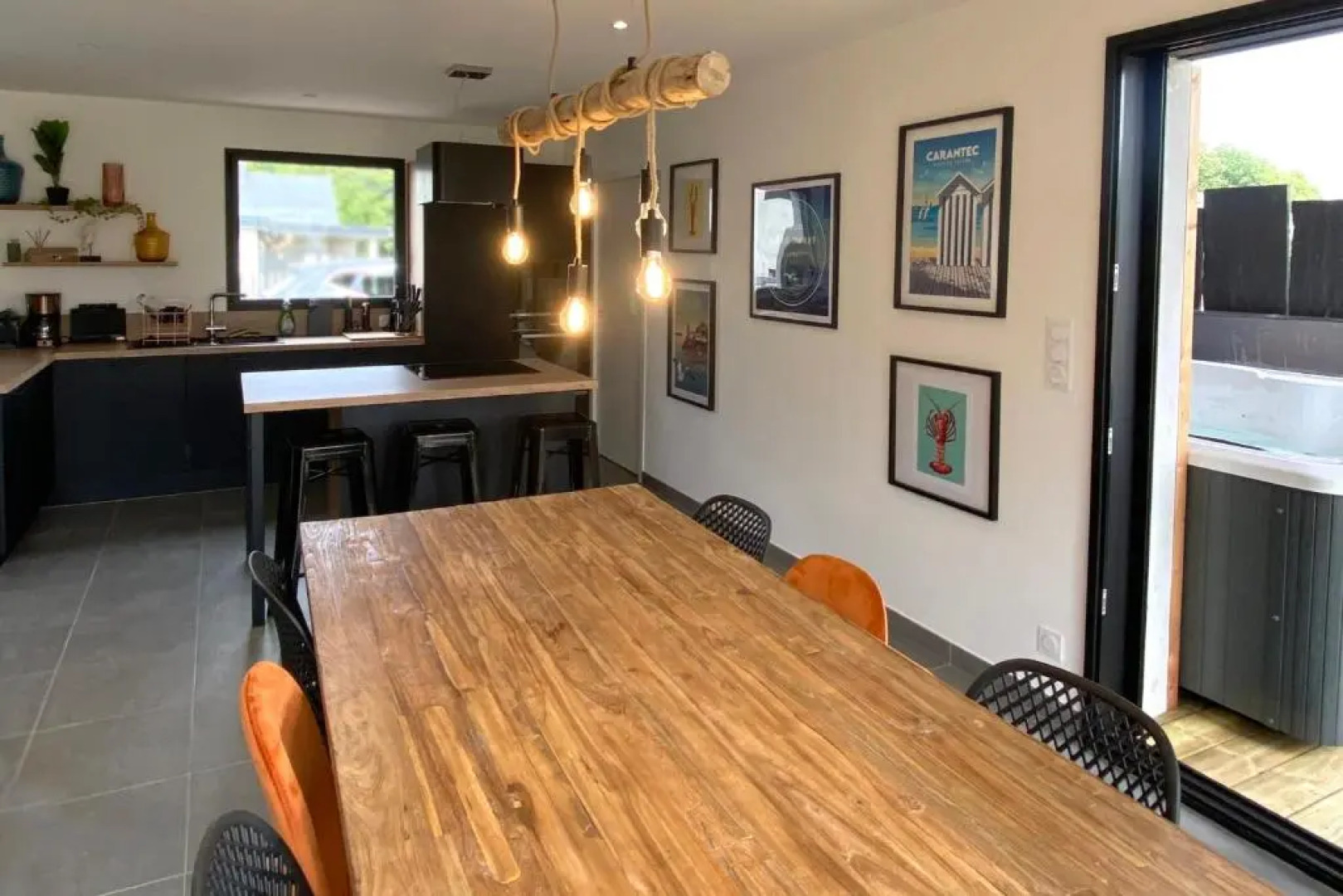 carantec 4 stars house with private jacuzzi and garden for 6 persons