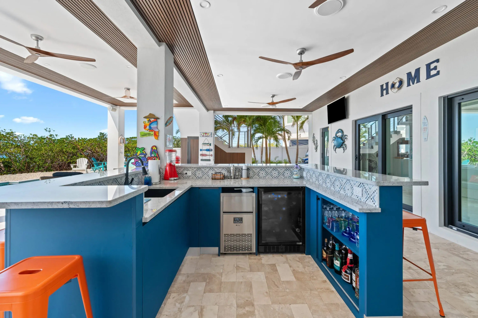 Luxury Seaside Escape Pool Dock Scenic Views