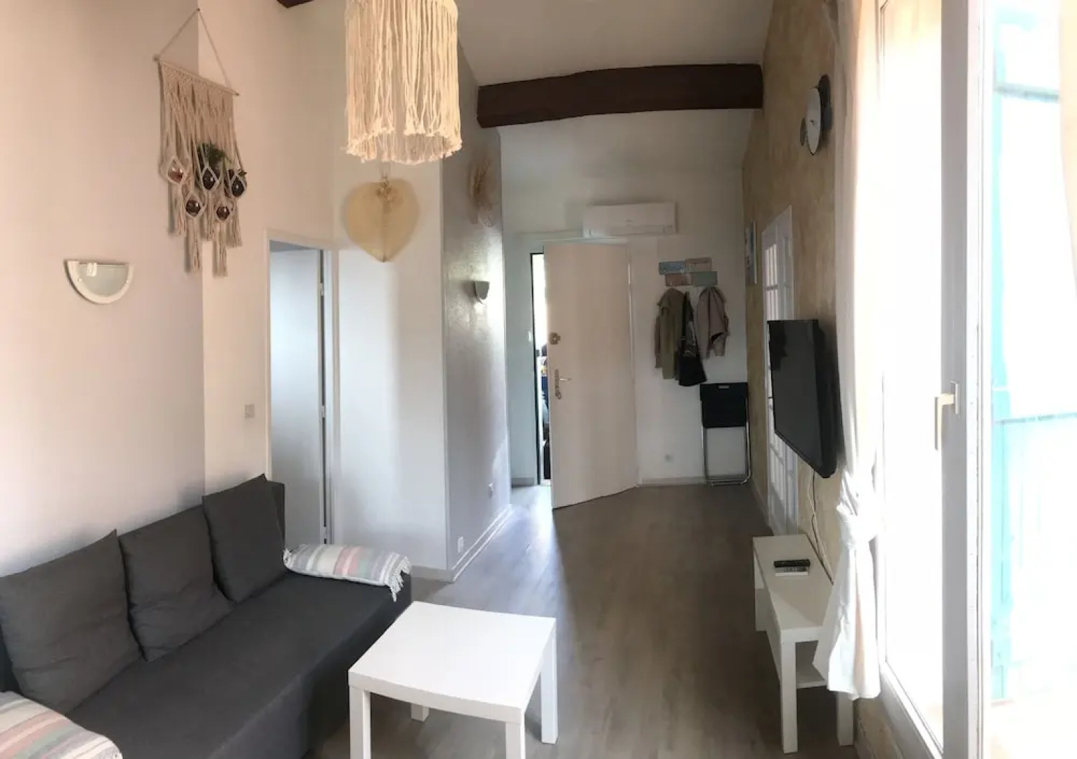 Maison terrasse parking plages vue mer