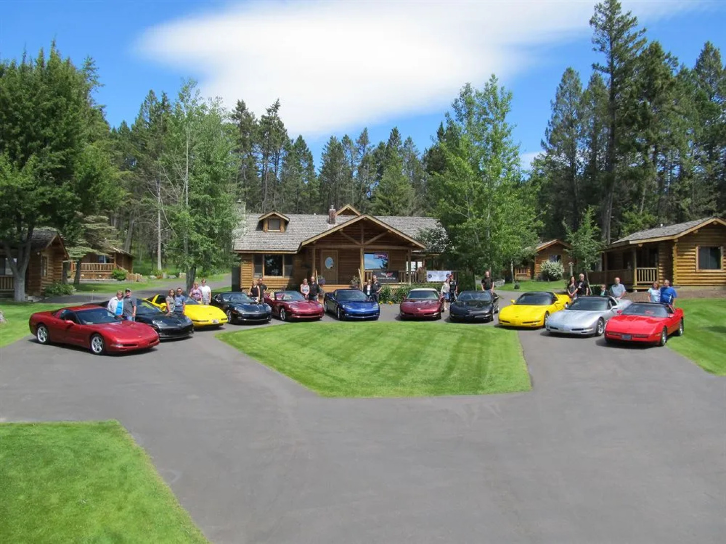 Somer's Bay Log Cabin lodging