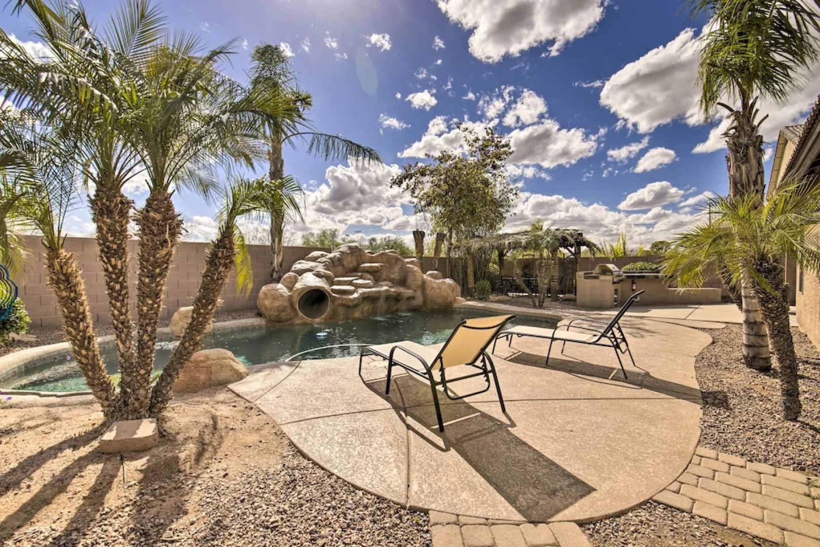 Game Room & Pool w/ Slide: Mesa Oasis!