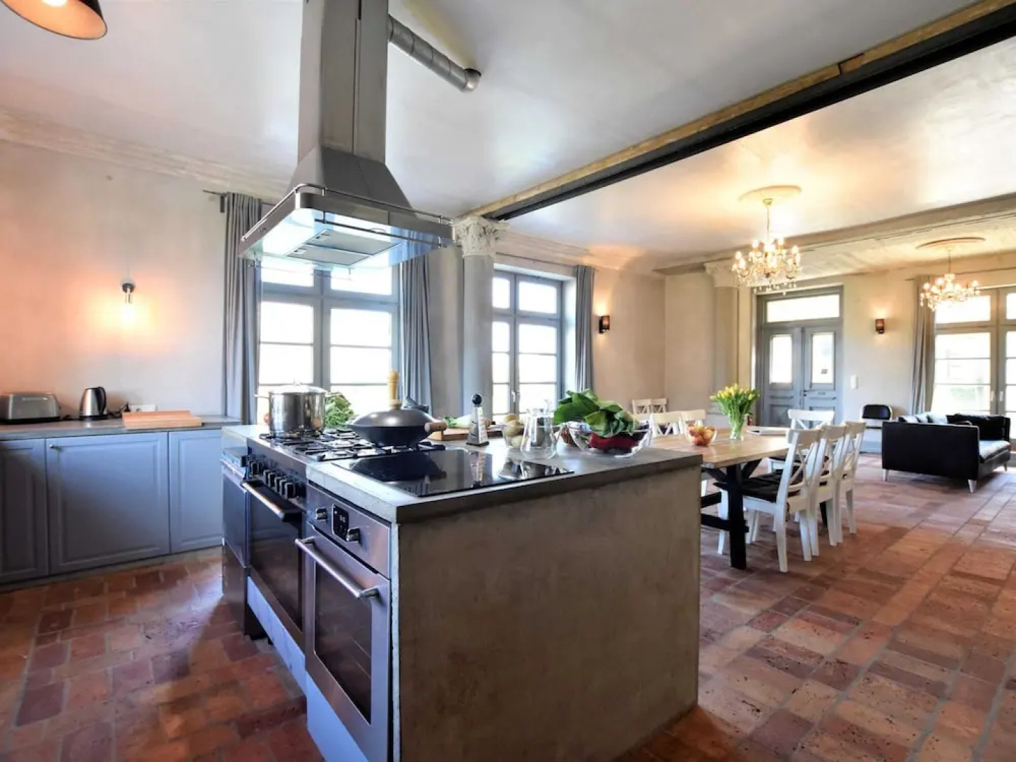 Ferienhaus in Detershagen mit Terrasse