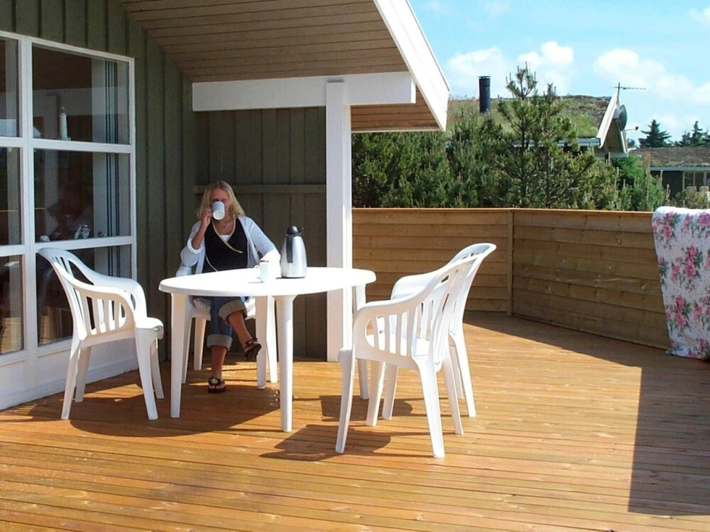 Cozy Holiday Home in Pandrup With Roofed Terrace