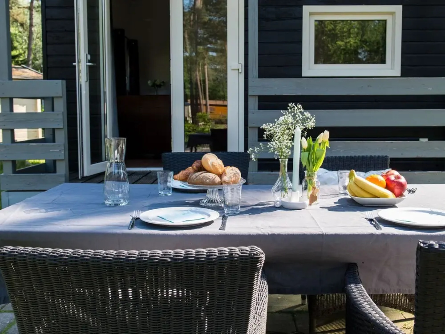 Likeable Chalet with Terrace near Oisterwijkse Vennen