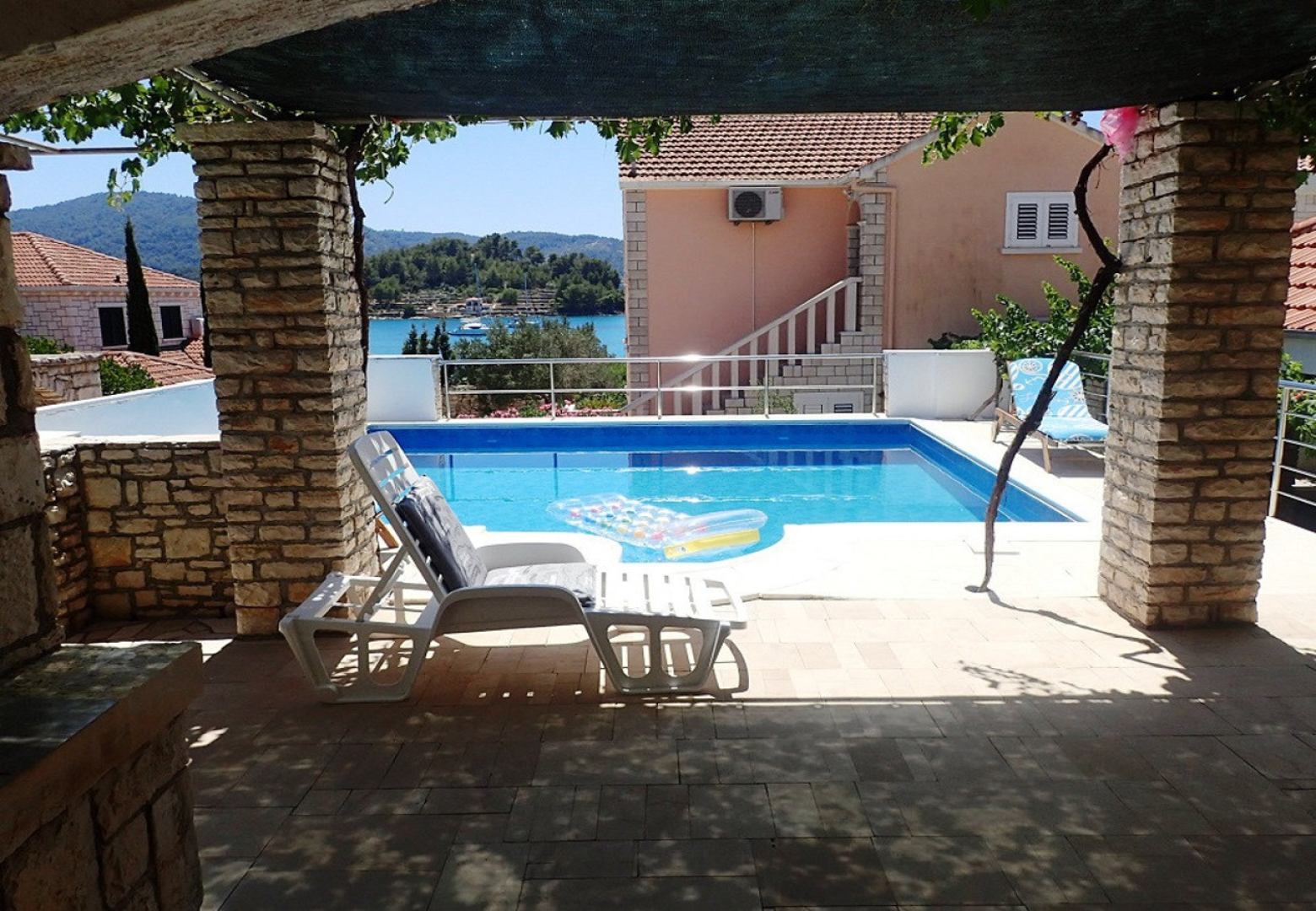 Holiday house Gradina 1 - private pool: Cove Gradina (Vela Luka), Island Korcula