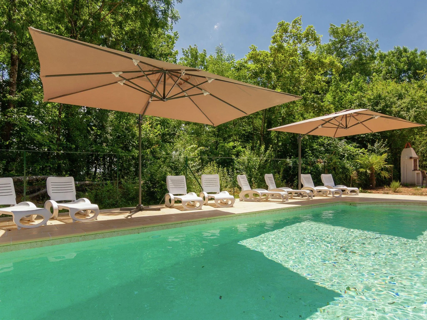 Spacious Farmhouse With Private Heated Pool in a Rustic Garden