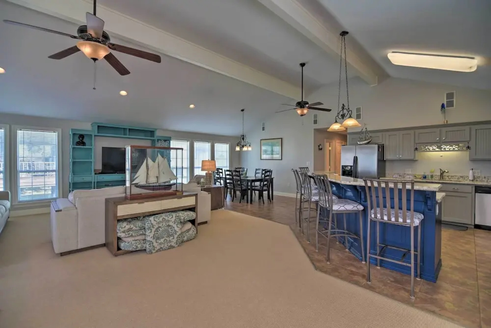 Fish at Canalfront Bay St Louis Home - Dock & Deck