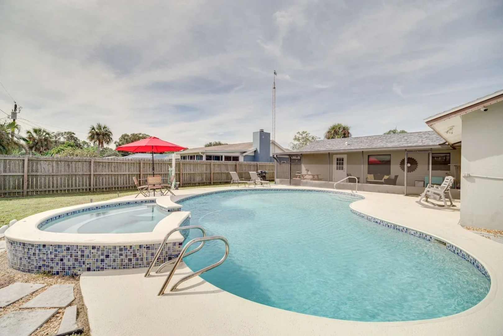 'space Coast' Getaway w/ Outdoor Pool & Spa!