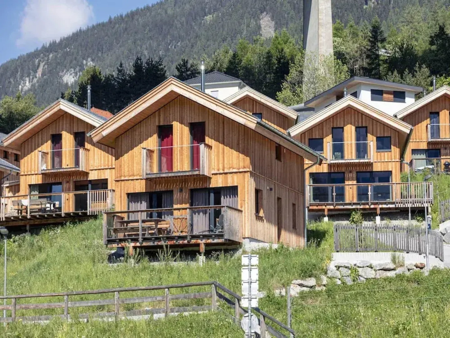 Chalet by the ski Lift With Balcony and Sauna