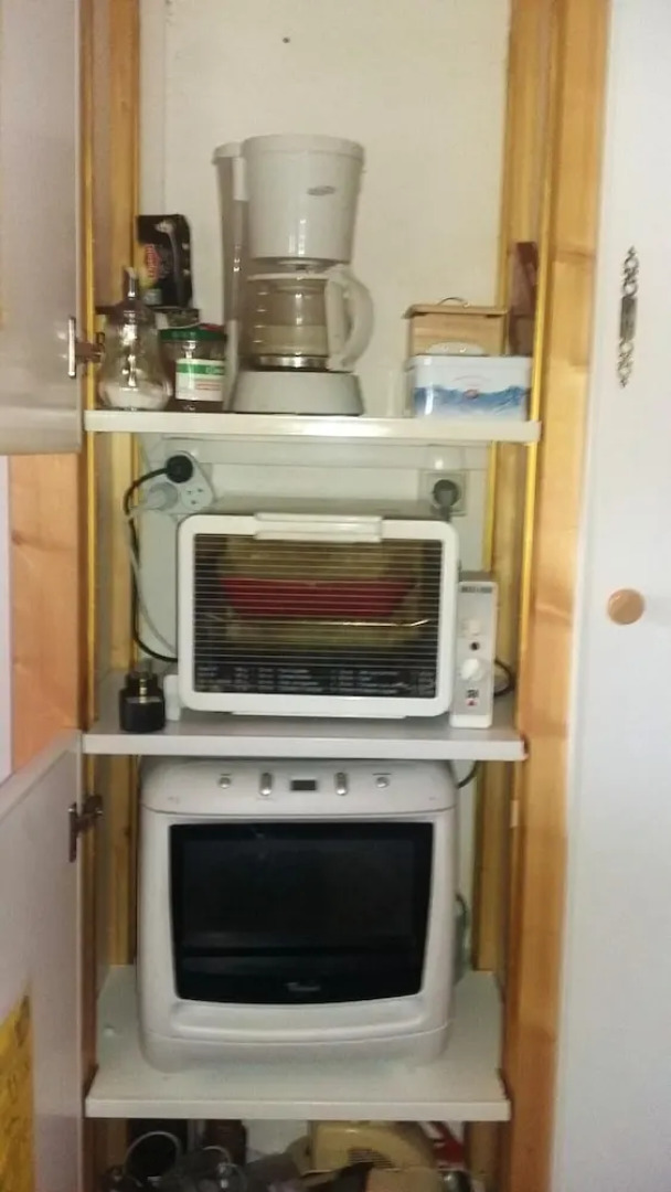 Studio In Villarembert With Wonderful Mountain View And Furnished Balcony 200 M From The Slopes