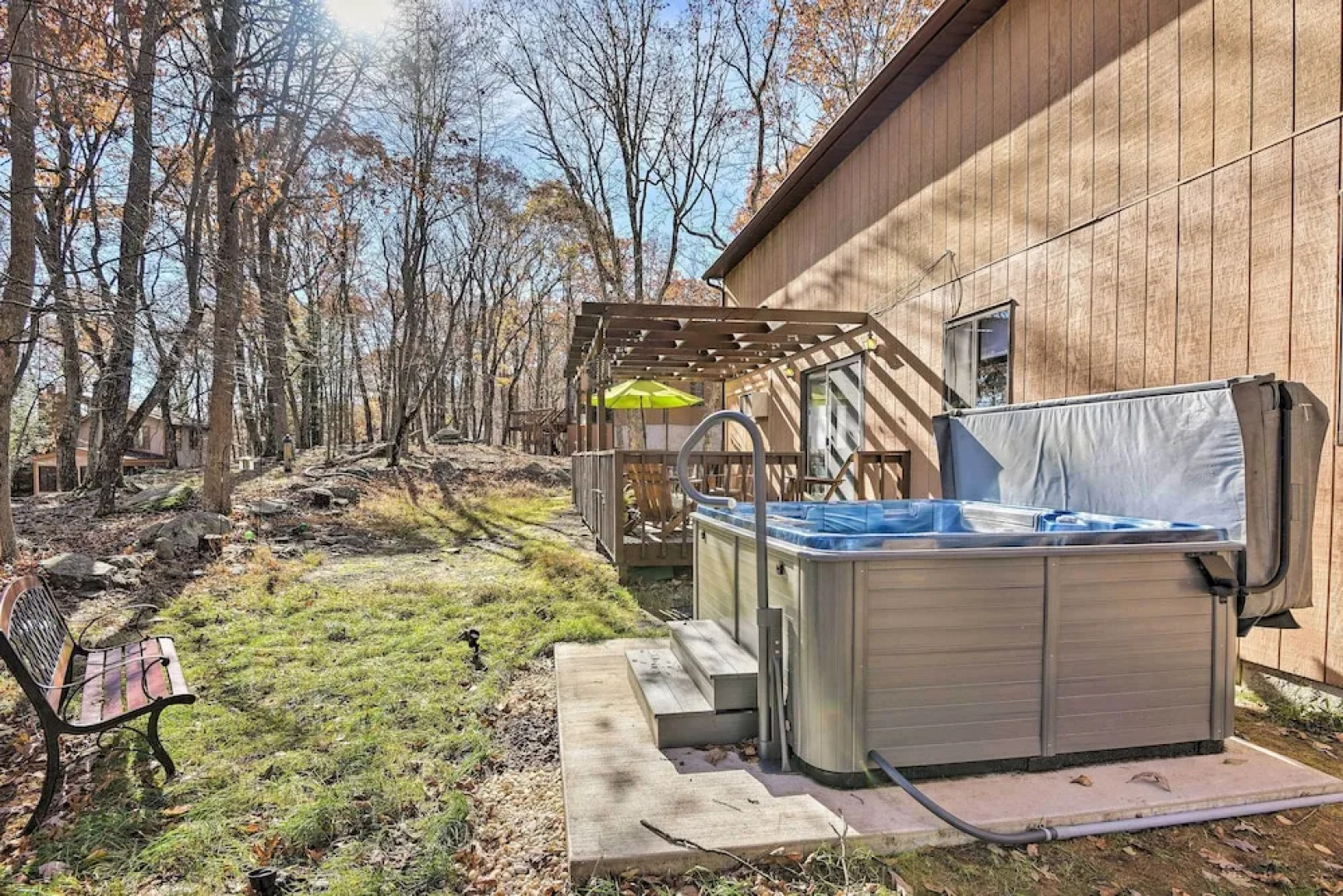 Poconos Vacation Rental w/ Pool Access & Hot Tub!