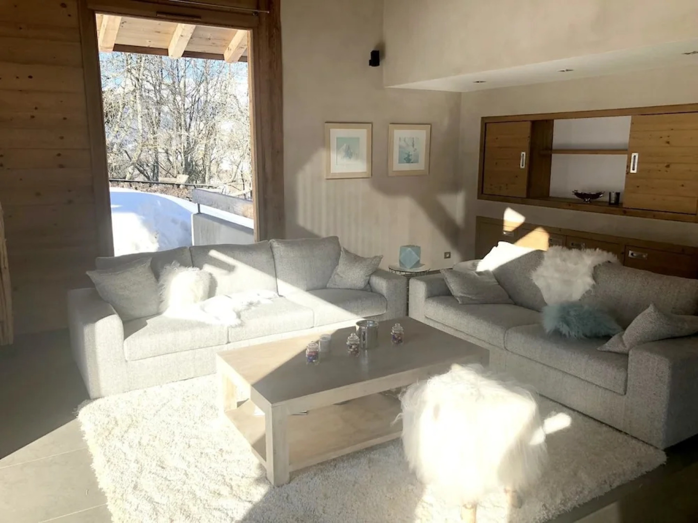 Chalet With 5 Bedrooms in Praz-sur-arly, With Wonderful Mountain View,