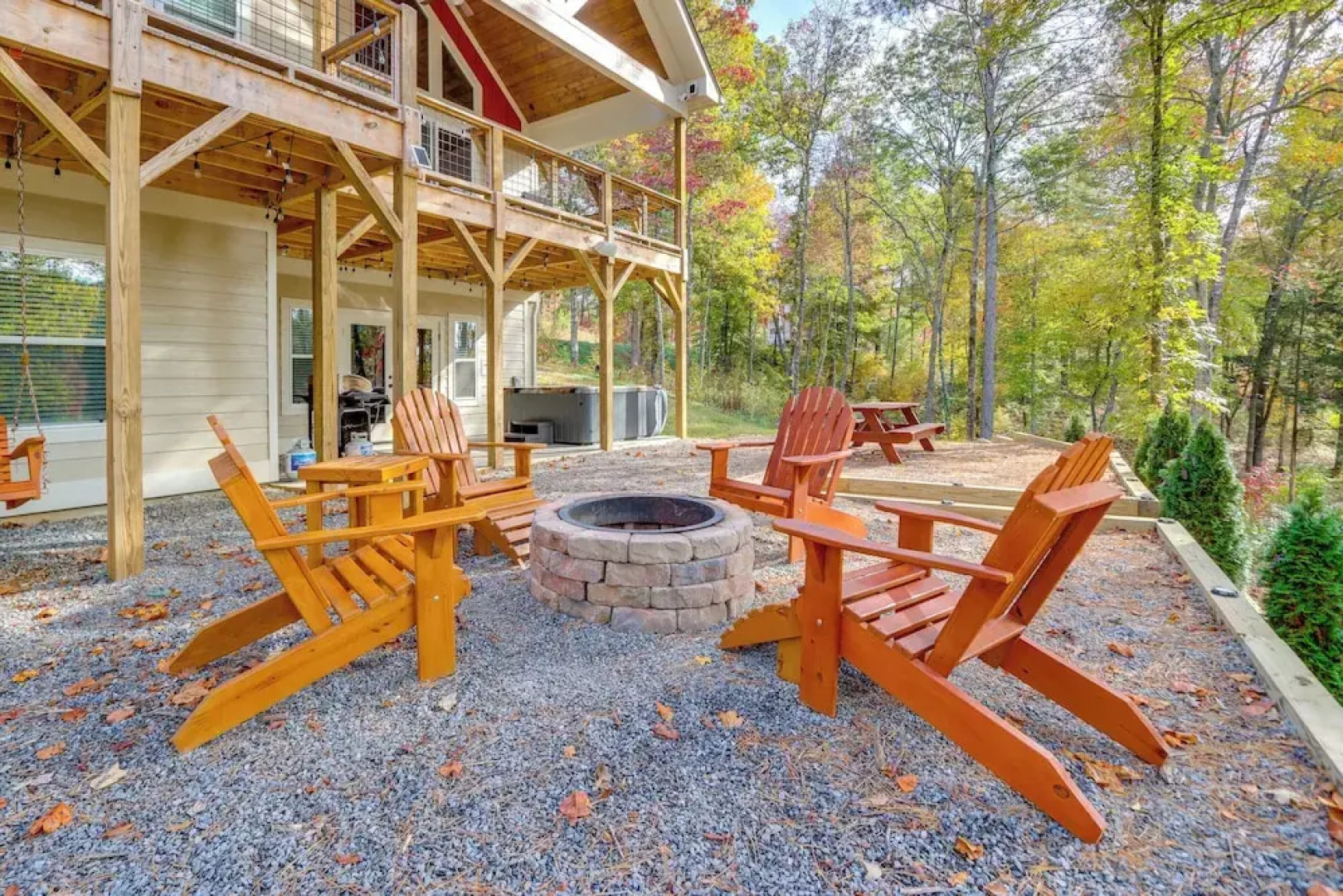 'lakeside Paradise' in Ellijay: Hot Tub, Fire Pit