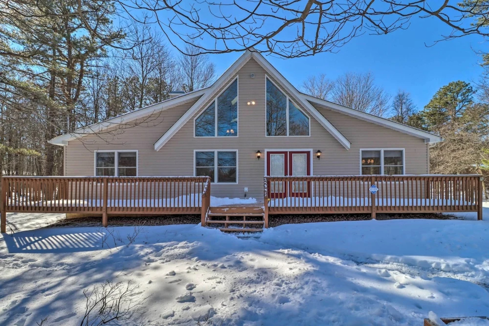 Deck, Pool, Trails Access: Pocono Family Home!