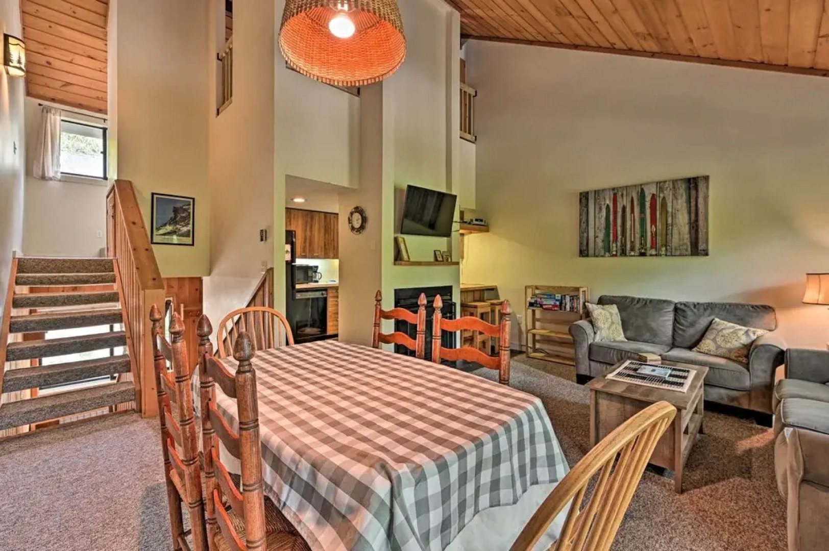 Village of Loon Mtn Condo w/ Fireplace & Balcony!