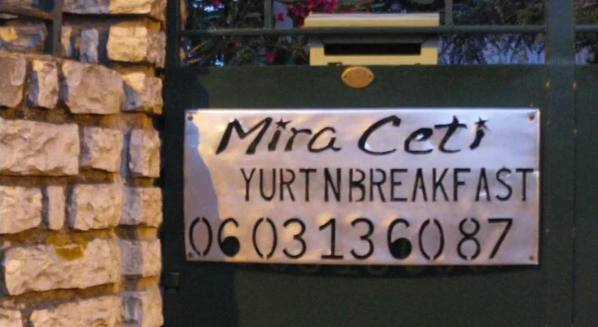 Mira Ceti Yurt