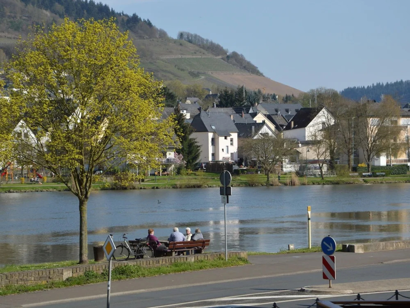 Comfortable Apartment With Balcony, you Can't sit Closer to the Moeselriver