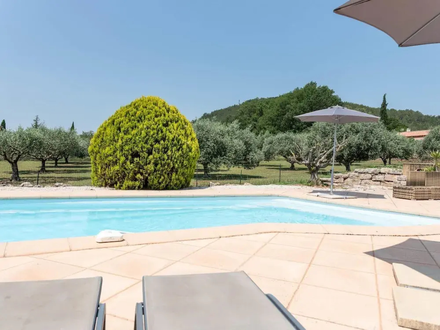 French Bastide, Located in an Olive Grove
