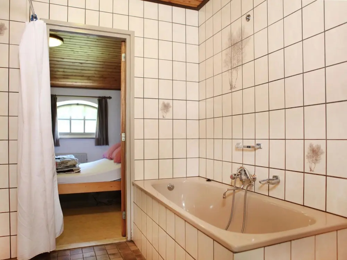 completely renovated back part of a farm