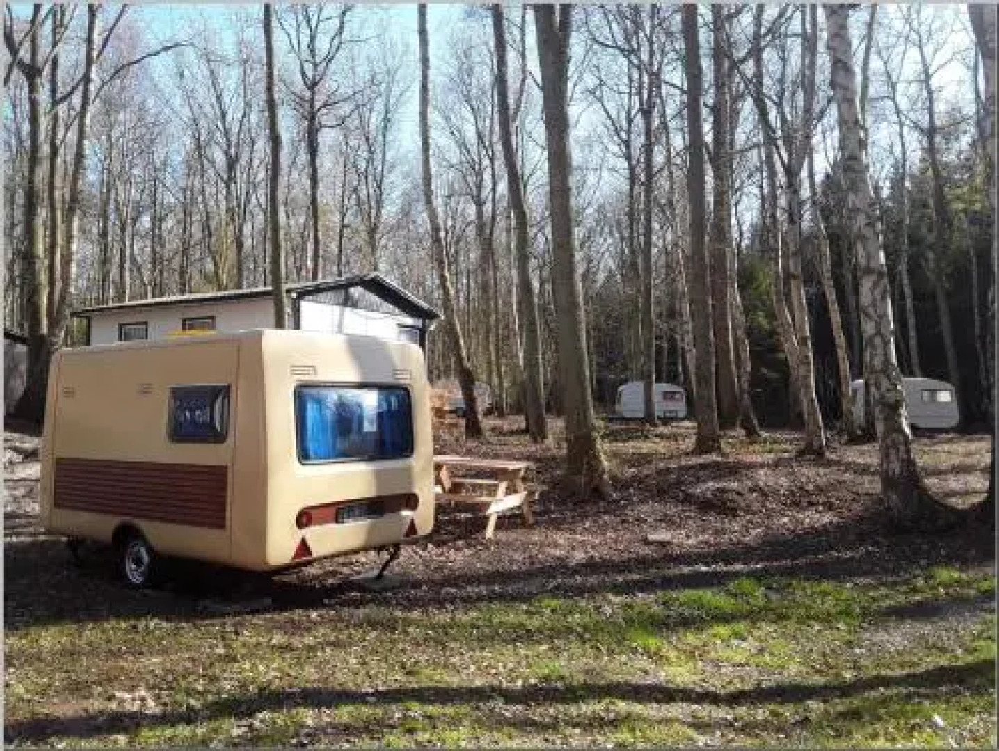 Ddr Wohnwagen Direkt Am Strand