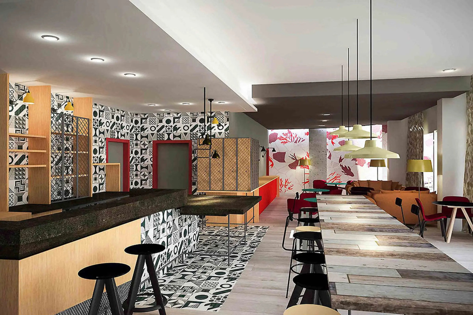 Отель ibis Styles Barcelona City Bogatell