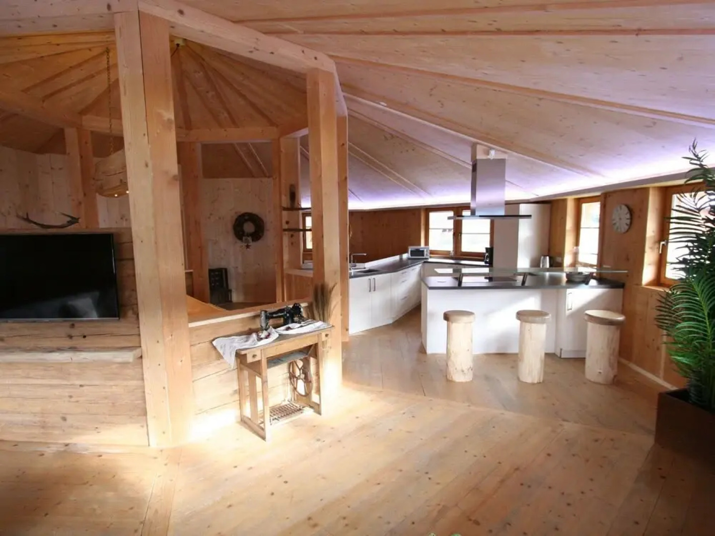 Wooden Chalet in Itter With Sauna