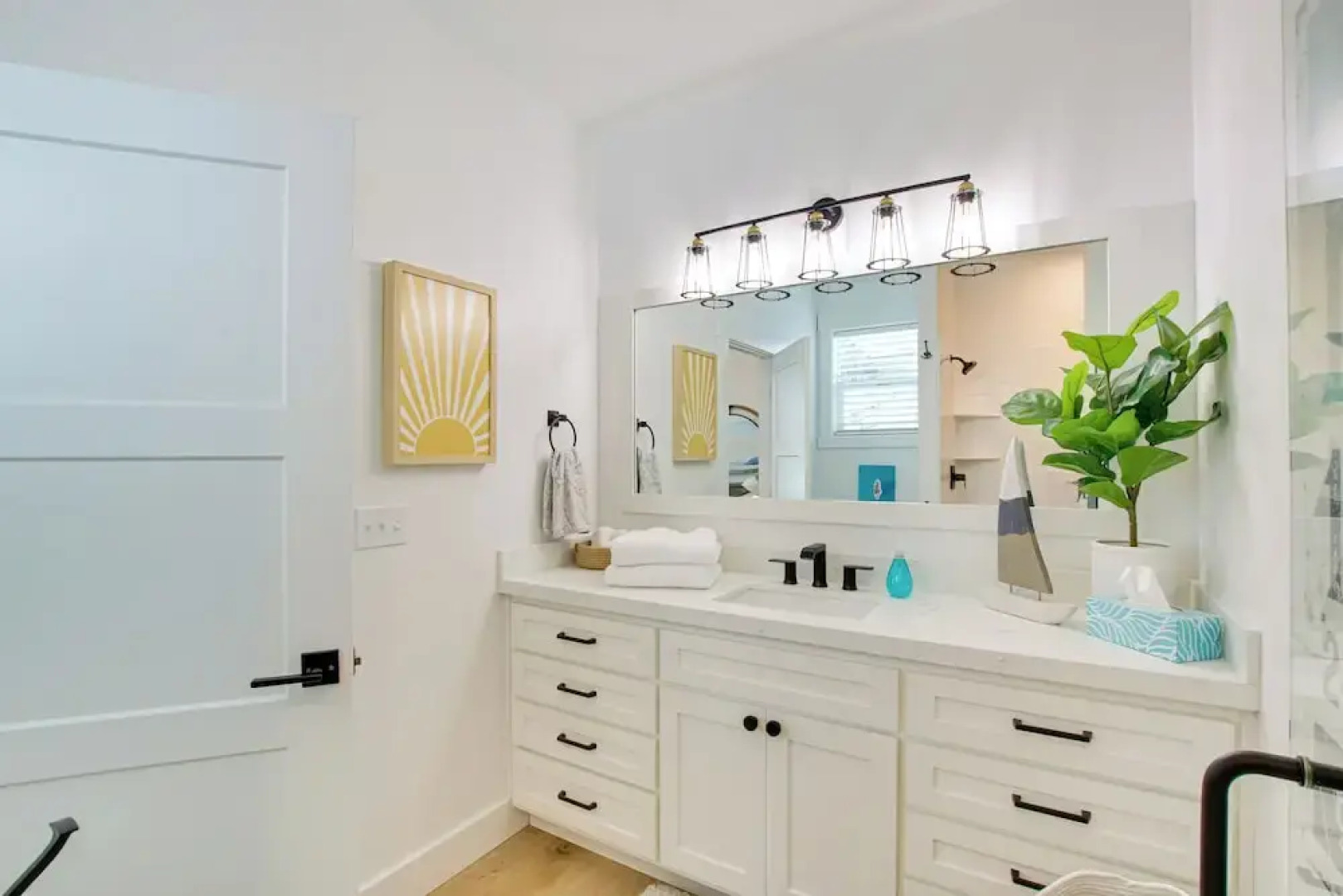 Pool Access & Lake Views: Modern Garden City Home